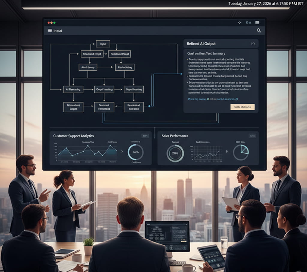 AI workflow optimization using prompt engineering