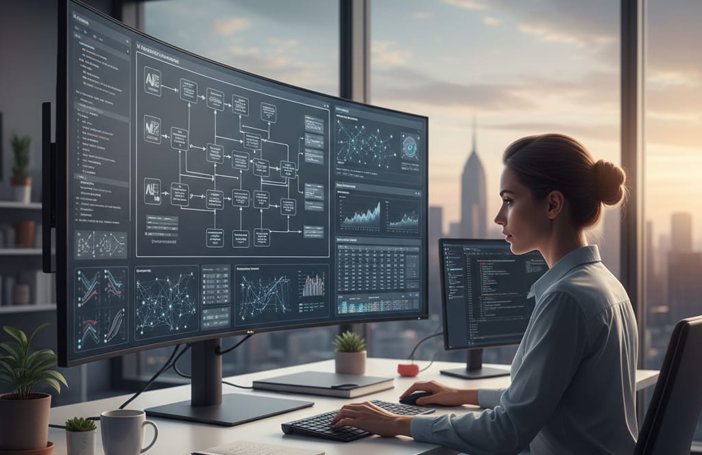 Artificial Intelligence expert working on AI model development and data analysis